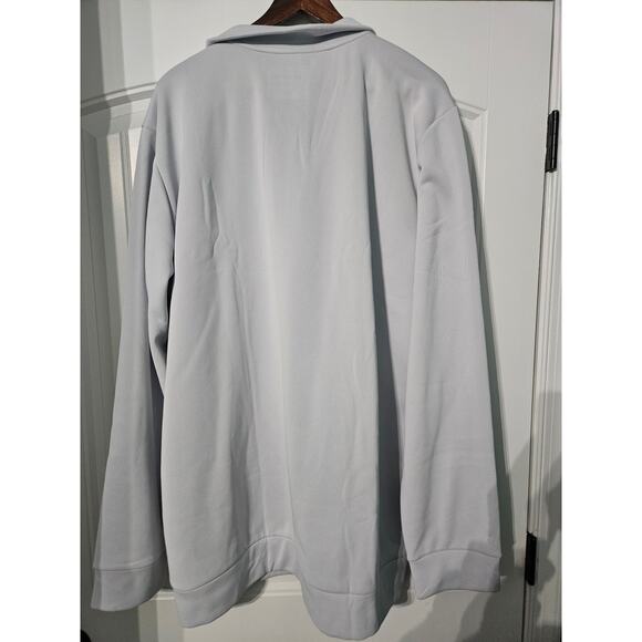 Under Armour Sweater Fleece Qtr Zip Gray size 4XLT - Picture 3 of 3